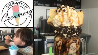 HUGE Stuffed Shake! | Creative Creamery in Asheboro, North Carolina