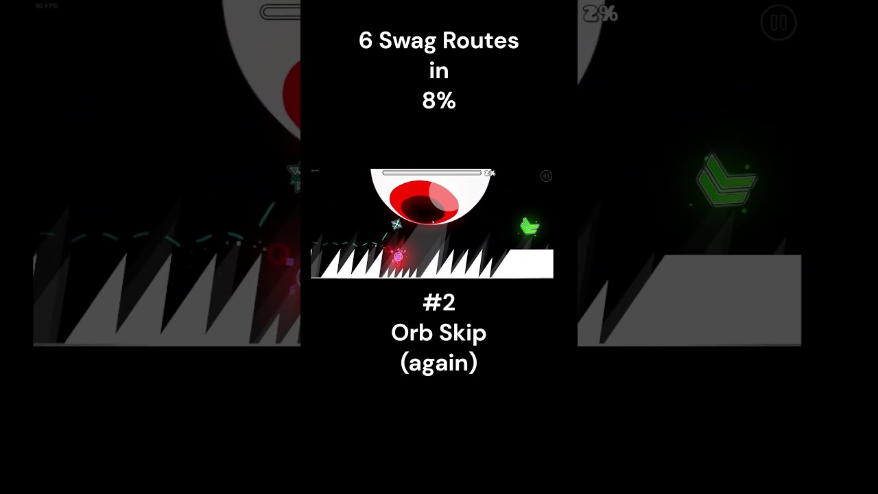 6 Swag Routes In 8 Geometry Dash ISpyWithMyLittleEye