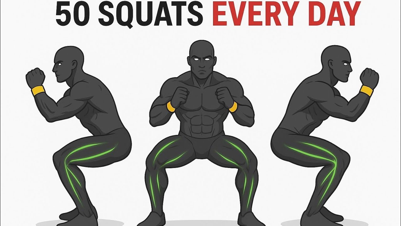 Doing 50 Squats Everyday __ What Exactly Happens 