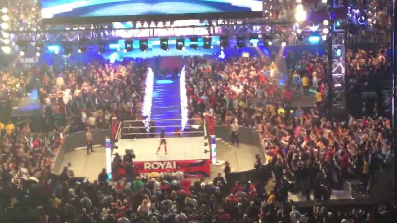 WWE Royal Rumble 2022 - Melina Entrance LIVE (Women’s Royal Rumble - #2)