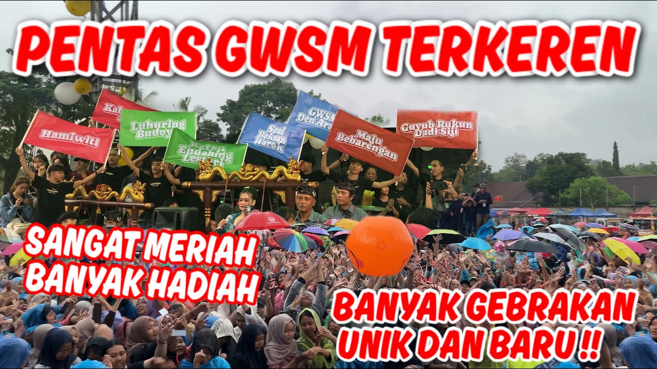 SPESIAL ANNIVERSARY 1 DEKADE GWSM !! pentas terkeren yang pernah ada..