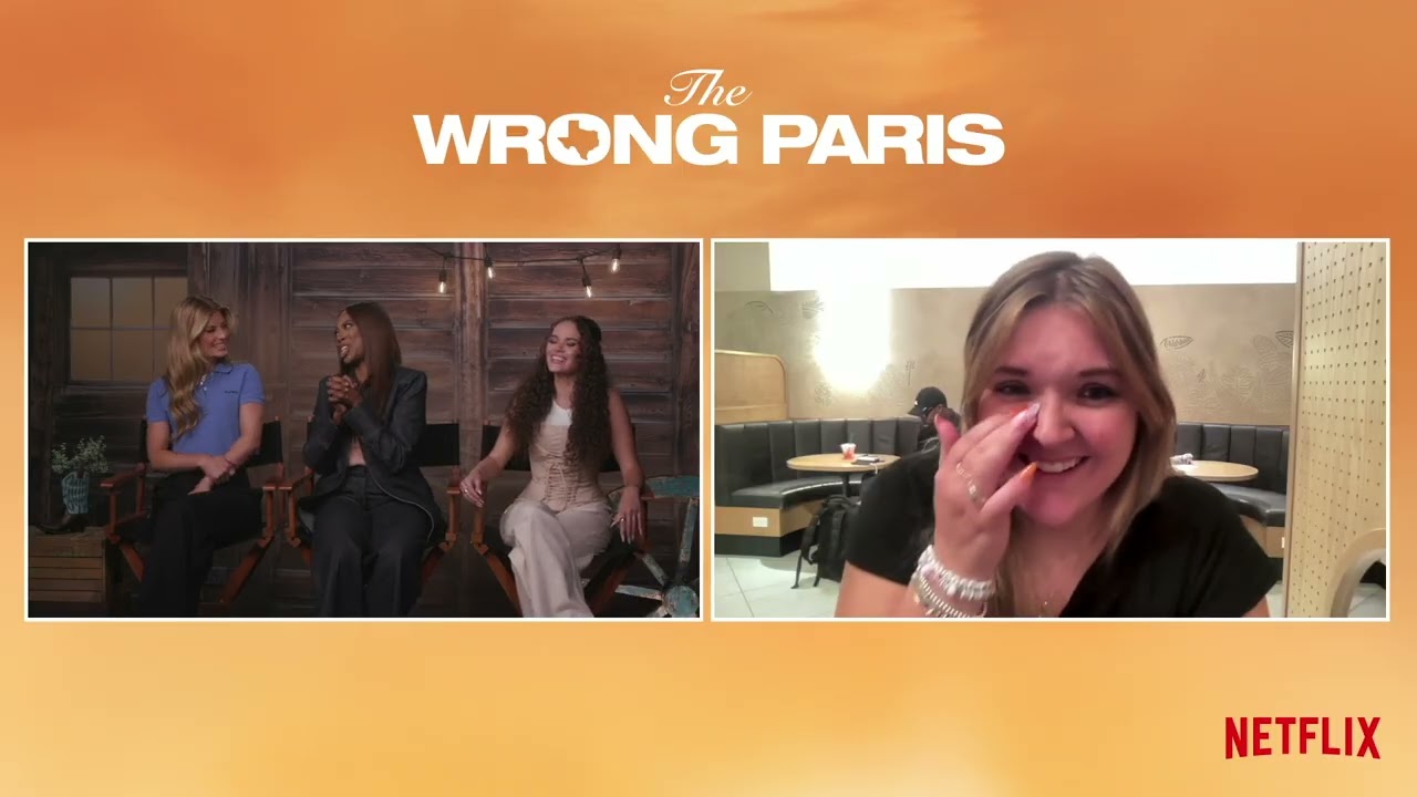 Miranda Cosgrove, Pierson Fode, and the cast of 'The Wrong Paris' talk rom coms, accents, and more!