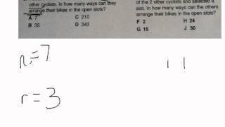 Combinations & Permutations: Prob Solving WS #5-6
