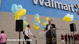The Grand Re-Opening of the Waynesboro Wal-Mart SuperCenter (Part 2)