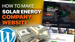 😍Create a Solar Company/Solar Energy website with WordPress & Elementor (Full Tutorial) | How To | screenshot 5