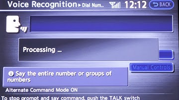 2013 Infiniti QX - Making a Call