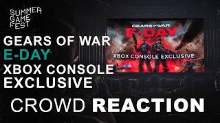 Gears of War E-Day is an Xbox Console Exclusive - Xbox Crowd Reacts