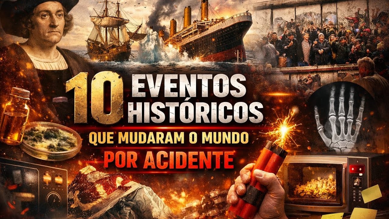 10 Eventos Históricos Que Mudaram o Mundo Por Acidente!! - YouTube