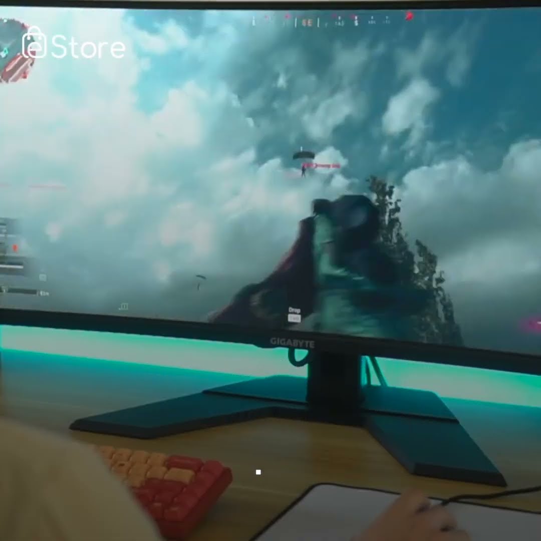 Gaming Gigabyte G34WQC.. أداء راقٍ وإحساس غامر!
