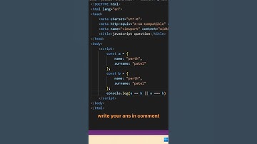 JavaScript Interview Questions -07 - #javascript #js #shorts  #shortvideo  #short