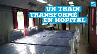 Covid-19 : en Indonésie, un train transformé en hôpital