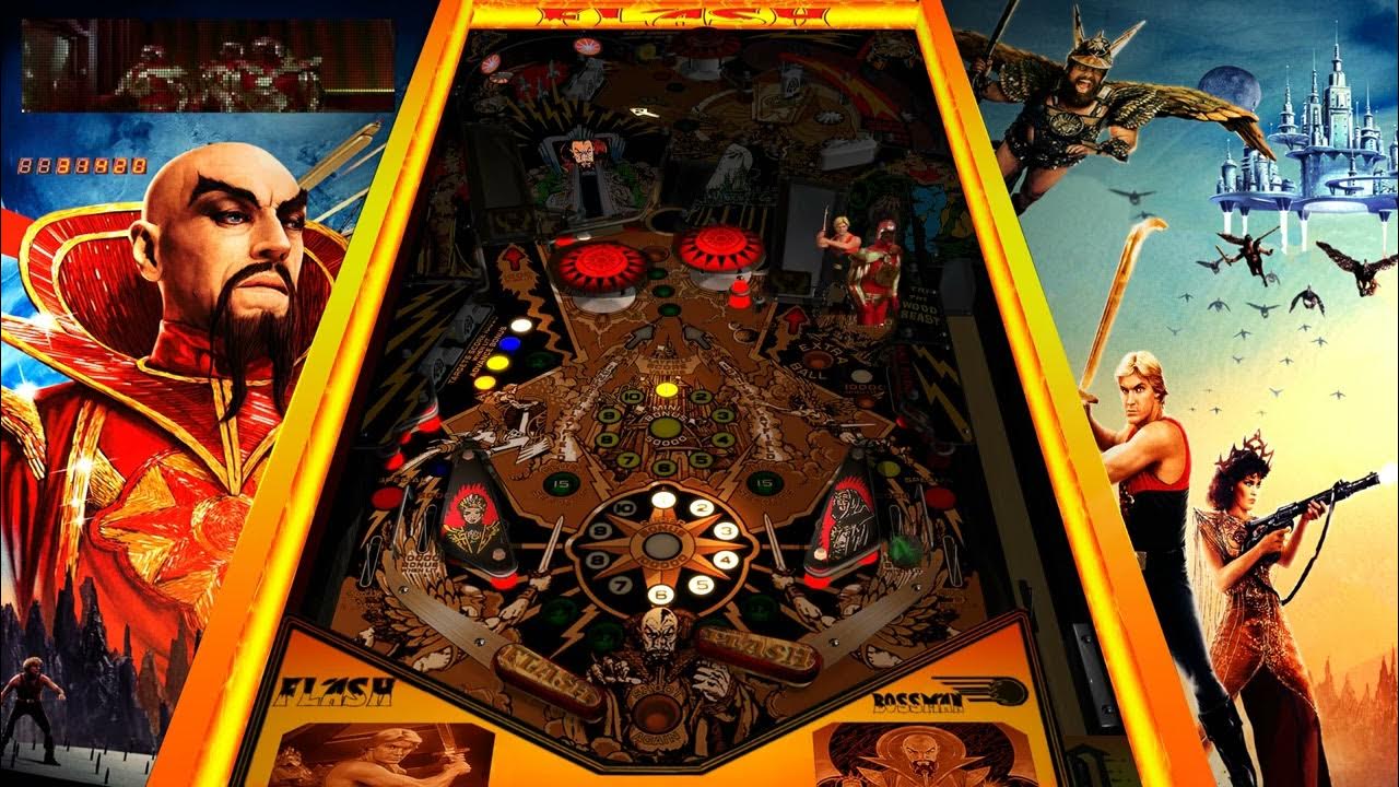 VPX Flash Gordon Working On Lights (My Table) YouTube