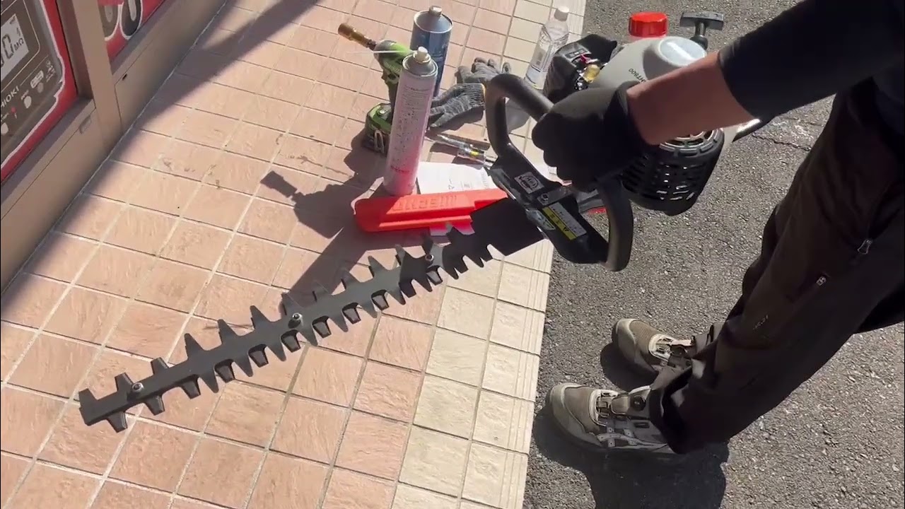 やまびこ ECHO エコー ヘッジトリマー GHT600 バリカン 両刃タイプ