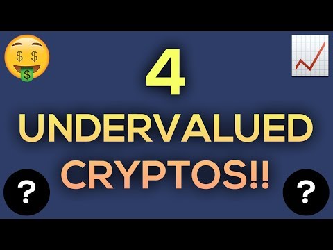 4 MOST UNDERVALUED CRYPTOCURRENCIES (HUGE POTENTIAL!)