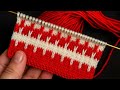 2 रंग का शानदार स्वेटर डिजाइन/Two Colour Sweater Design/Double Colour knitting/Do Rang ka design|