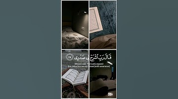 قال ربي اشرح لي صدري❤ | الشيخ ياسر الدوسري #ارح_قلبك #تلاوات #القرآن_الكريم