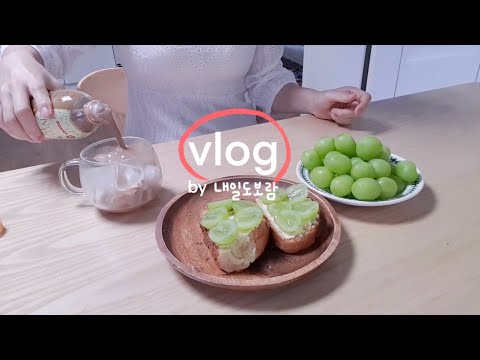 VLOG ) 집밥과 디저트 다 잘 챙겨먹는 자취 브이로그 ㅣ 가지덮밥, 모모과자점, 샤인머스캣토스트, 짜장면만들기, 카페 힐링하고 뒷통구이 외식
