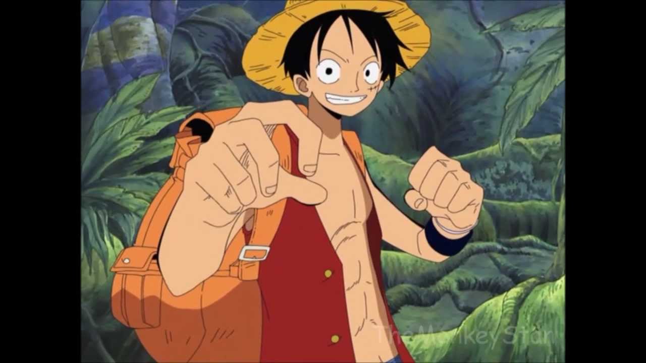 Notice that Luffy uses an early form of Kenbunshoku Haki (also known as Man...