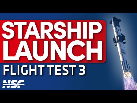 SpaceX Launches Third Starship Flight Test