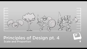 Principles of Design - Scale and Proportion (CtrlPaint.com)