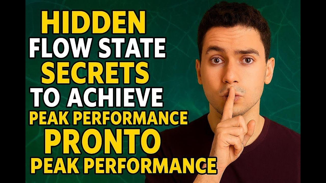 Hidden Flow State Secrets to Achieve Peak Performance Pronto | Black ...