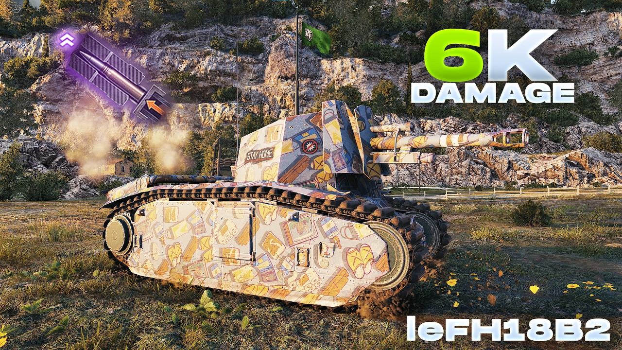 Мировой рекорд leFH18B2 – 6 000 урона – Особый режим Equalize