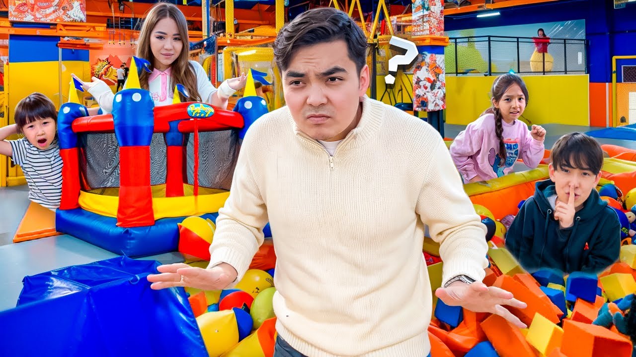 Экстремалды батутта ТЫҒЫЛМАШАҚ😍| Жасмин мен Томикош🥰