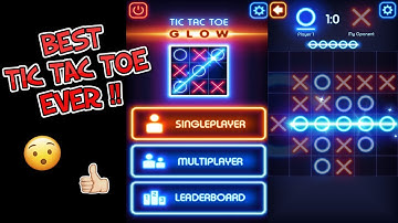 😍👉Tic Tac toe 👌best Android Brain & Puzzle game