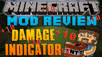 [1.4.5] Minecraft Damage Indicator Mod