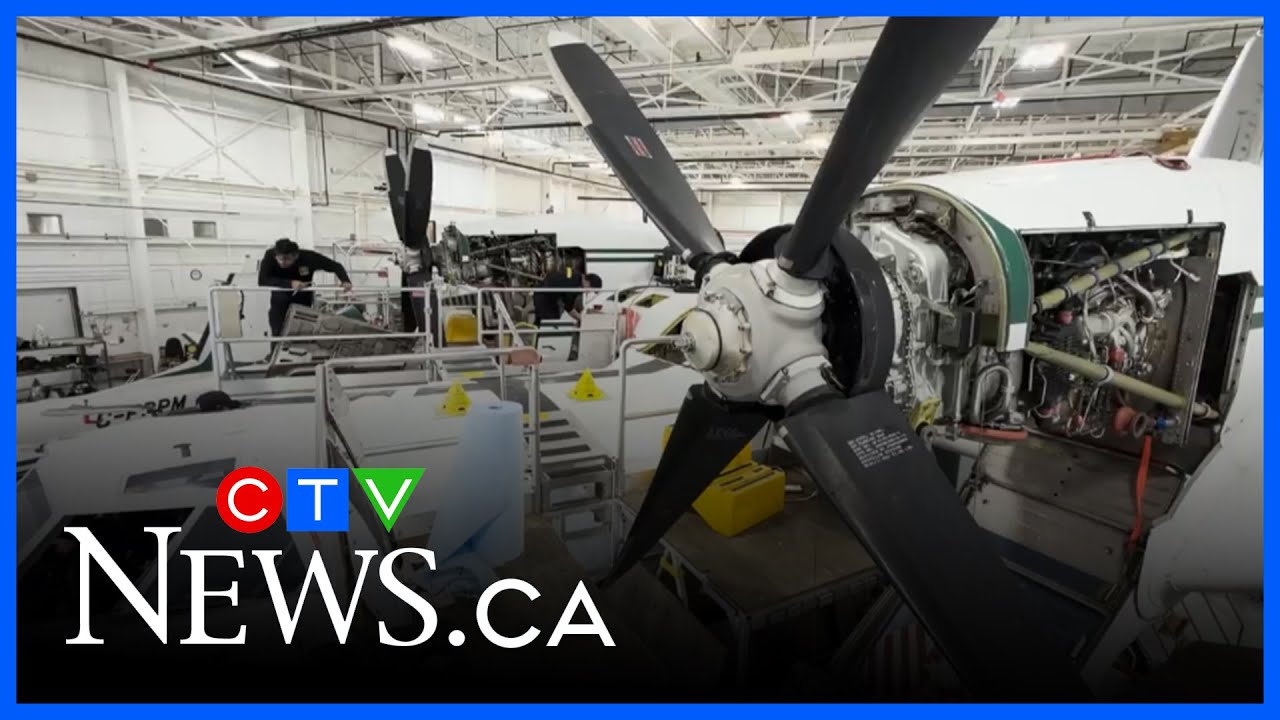 How Saskatchewan keeps its water bomber ready for wildfires