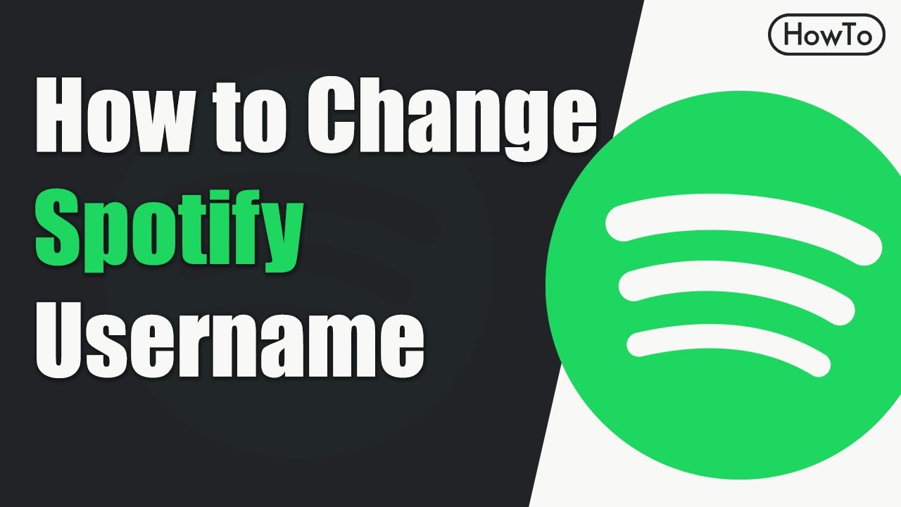 How To Change Spotify Username