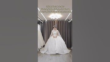 Để di chuyển thoải mái khi mặc váy cưới, cô dâu có thể tham khảo các bước sau nha🥰