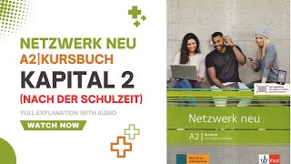 Netzwerk Neu A2 (Kursbuch - Kapital 2) Solve & lectures in Bengali german a2