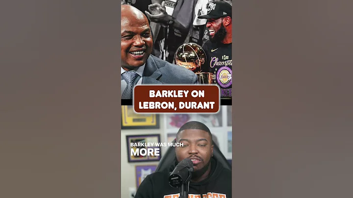 Barkley Calls Durant “Sensitive”, Says Lebron Story, “Greatest In Sports Ever”  #charlesbarkley