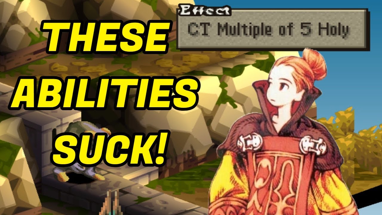 Final Fantasy Tactics the WORST Abilities!