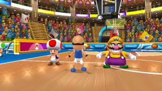 i try reverse psychology to beat expert difficulty on mario sports mix basketball