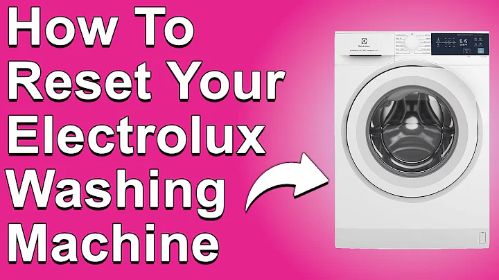 How To Reset Your Electrolux Washing Machine (How Do I Manually Reset Electrolux Washing Machine?)