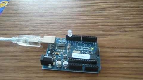 Arduino - "Hello World" - LED, first project