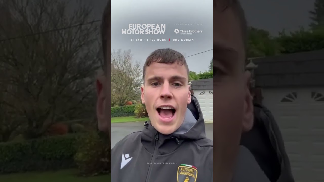 Professional Lamborghini Driver Alex Denning Joins European Motor Show 2026 🏁