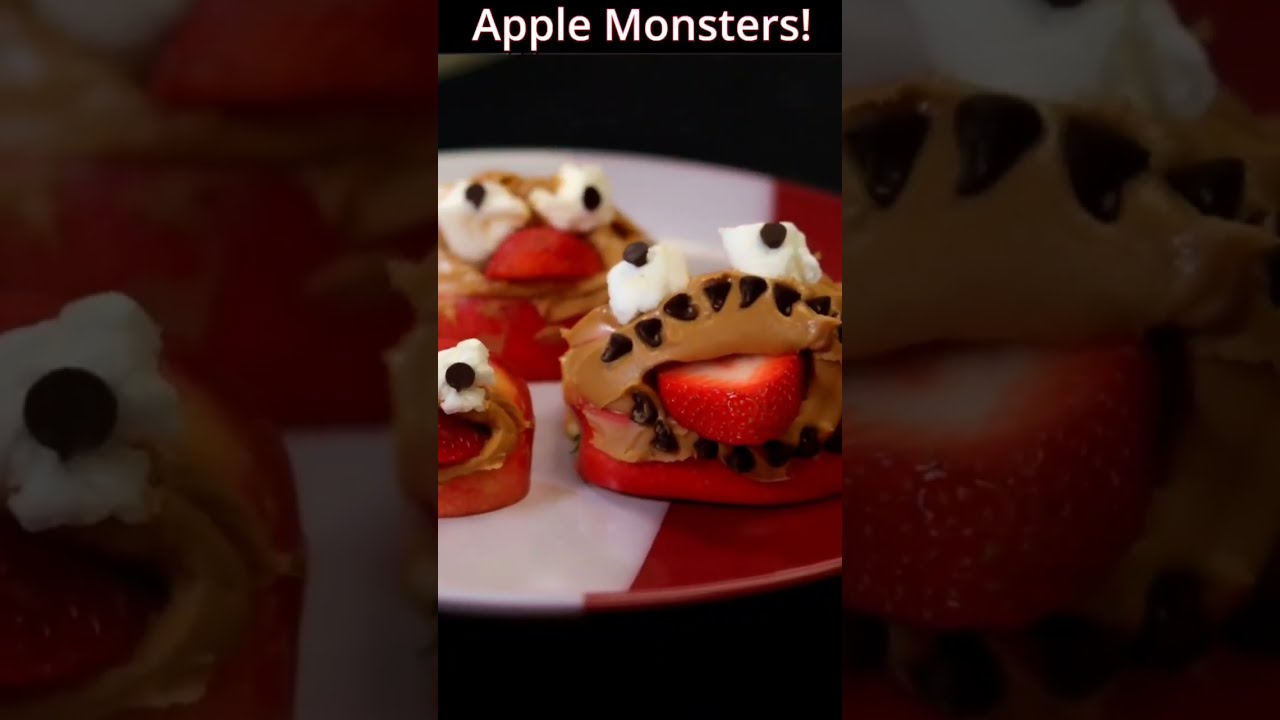 Halloween Apple Monsters!