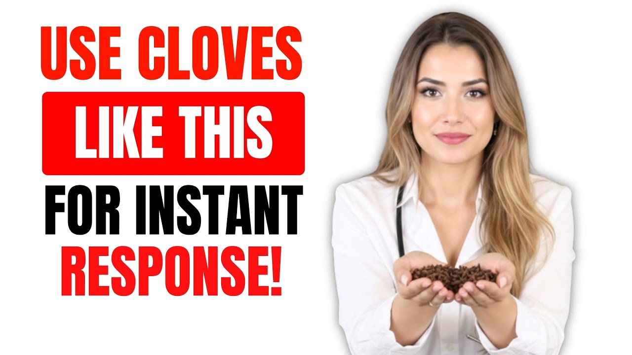 Urologist: Use Cloves This Way for a 5-Hour Blood Flow Surge