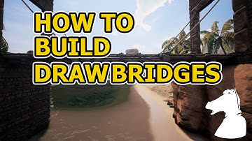 How to build DRAWBRIDGES | CONAN EXILES