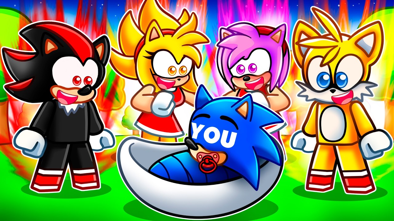 YOU Have a SONIC FAMILY in Roblox…