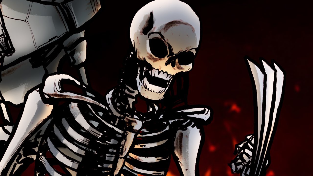 drawing-t-800-wolverine-adamantium-skeleton-youtube