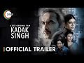 Kadak singh  official trailer  pankaj t sanjana s parvathy t  a zee5 original film  8 dec 2023