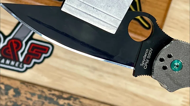 SHARPENING S90V SPYDERCO PM2, REPROFILING TIPS ON KME, FINAL RESULTS MIRROR EDGE 160,000 GRIT!