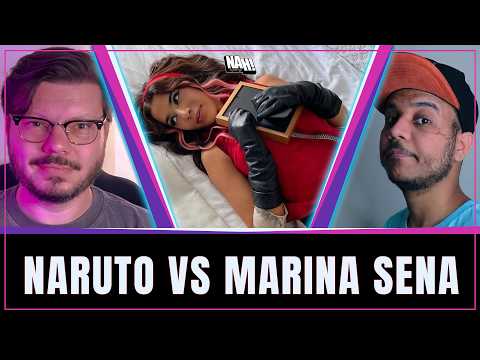 FÃS DE RAP GEEK VS. MARINA SENA e o NOVO ANIME DE EVANGELION | NAH!