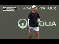 Christopher Haworth v Matthew Barlow at the Veolia Atlanta Pickleball Championships