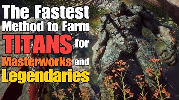 Anthem - The Fastest Method to Farm Titans! (No Glitches)