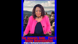 The Genesis Code… Part 2 ⇨ Divine Determination